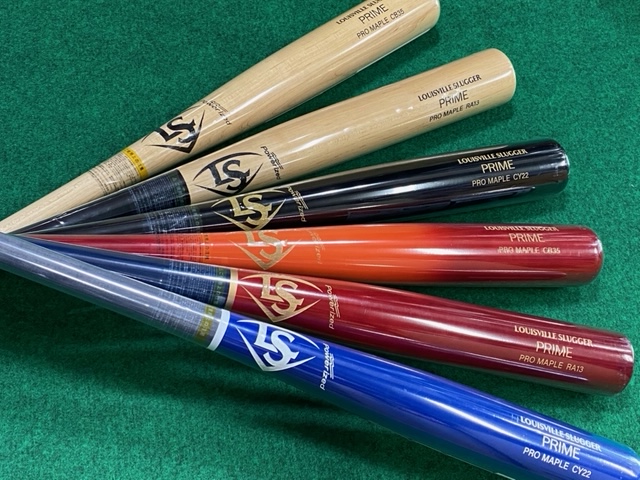 【限定モデル】ルイスビルスラッガーの軟式用木製バット